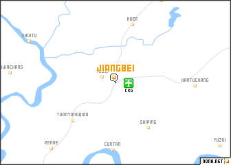 map of Jiangbei