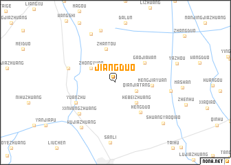 map of Jiangduo