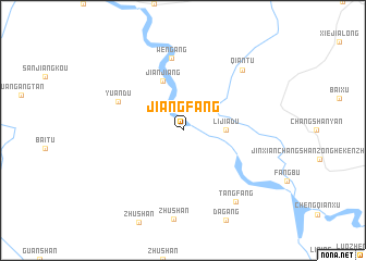map of Jiangfang