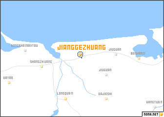 map of Jianggezhuang