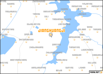 map of Jianghuangji