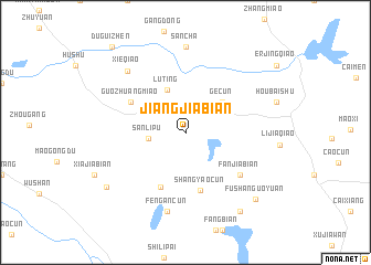 map of Jiangjiabian