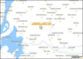 map of Jiangjiacun