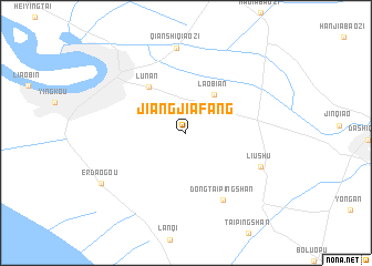 map of Jiangjiafang