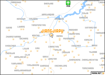 map of Jiangjiapu