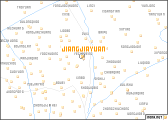 map of Jiangjiayuan