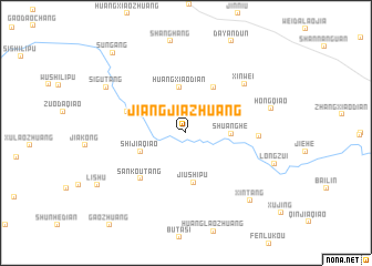 map of Jiangjiazhuang