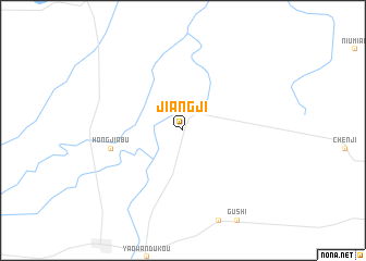 map of Jiangji