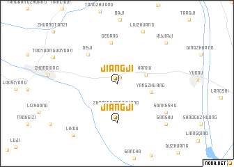 map of Jiangji