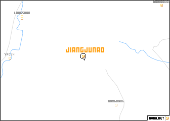 map of Jiangjun\