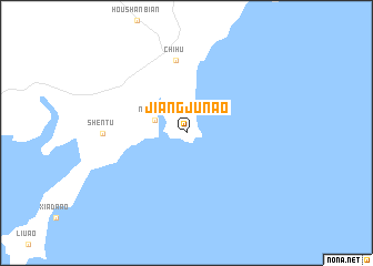map of Jiangjun\