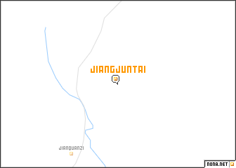 map of Jiangjuntai