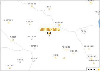 map of Jiangkeng