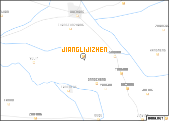 map of Jianglijizhen