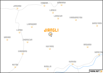 map of Jiangli