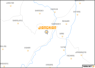 map of Jiangmian