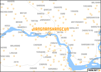 map of Jiangnanshangcun