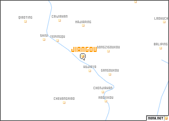 map of Jiangou