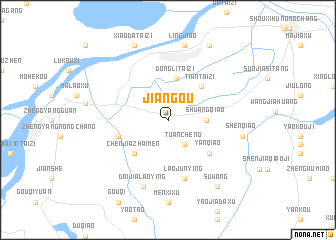 map of Jiangou