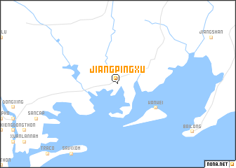 map of Jiangpingxu