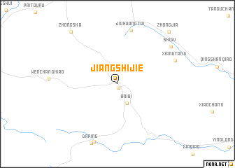 map of Jiangshijie