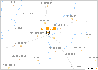map of Jianguo
