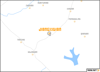 map of Jiangxidian