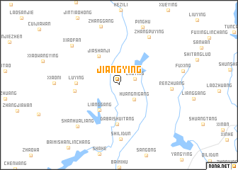 map of Jiangying