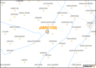 map of Jiangying