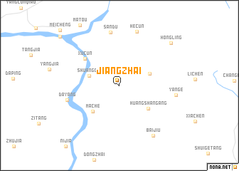 map of Jiangzhai