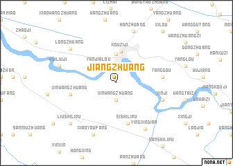 map of Jiangzhuang