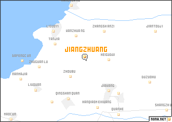 map of Jiangzhuang