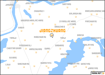 map of Jiangzhuang