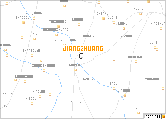 map of Jiangzhuang