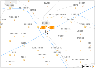 map of Jianhuai