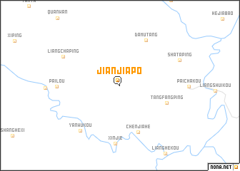 map of Jianjiapo