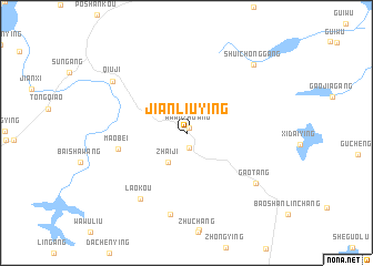 map of Jianliuying