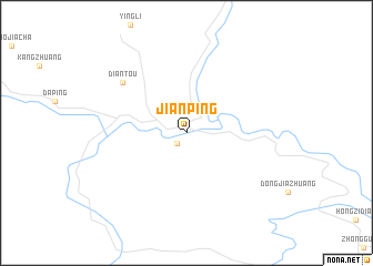 map of Jianping