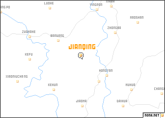 map of Jianqing