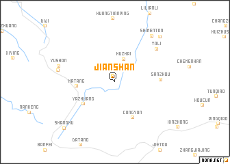 map of Jianshan