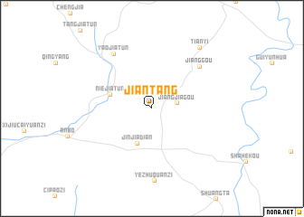 map of Jiantang