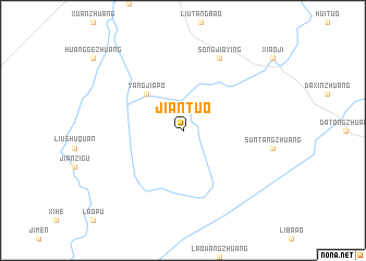 map of Jiantuo