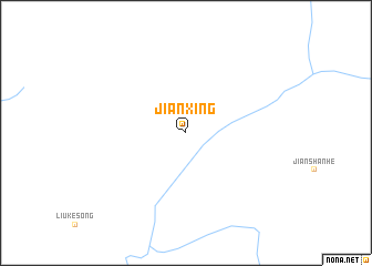 map of Jianxing