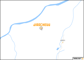 map of Jiaochedu