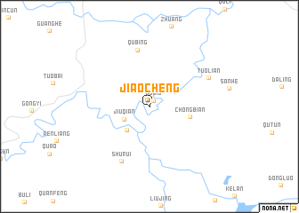 map of Jiaocheng