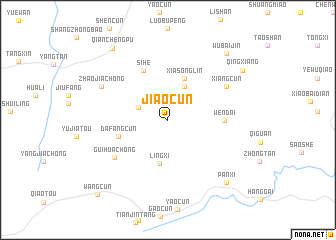 map of Jiaocun