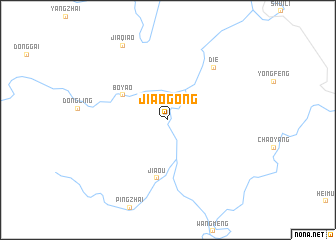 map of Jiaogong