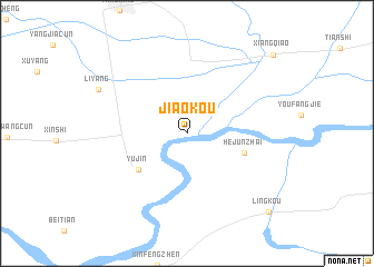 map of Jiaokou