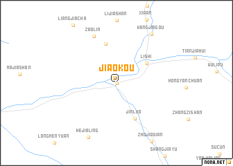 map of Jiaokou