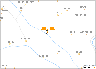 map of Jiaokou